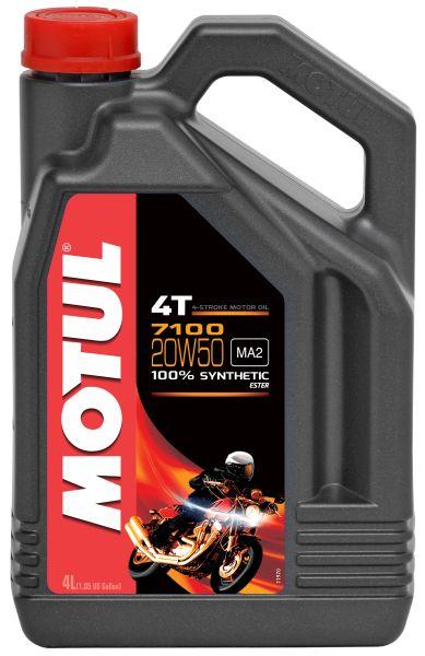 Ulei de motor MOTUL 7100 4T 20W-50 - 4 Litri